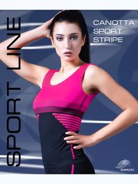 Canotta Sport Stripe - Майка женская спортивная, Giulia